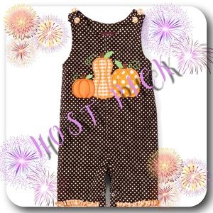 💕✨HOST PICK✨💕 Polka Dot Pumpkin Playsuit